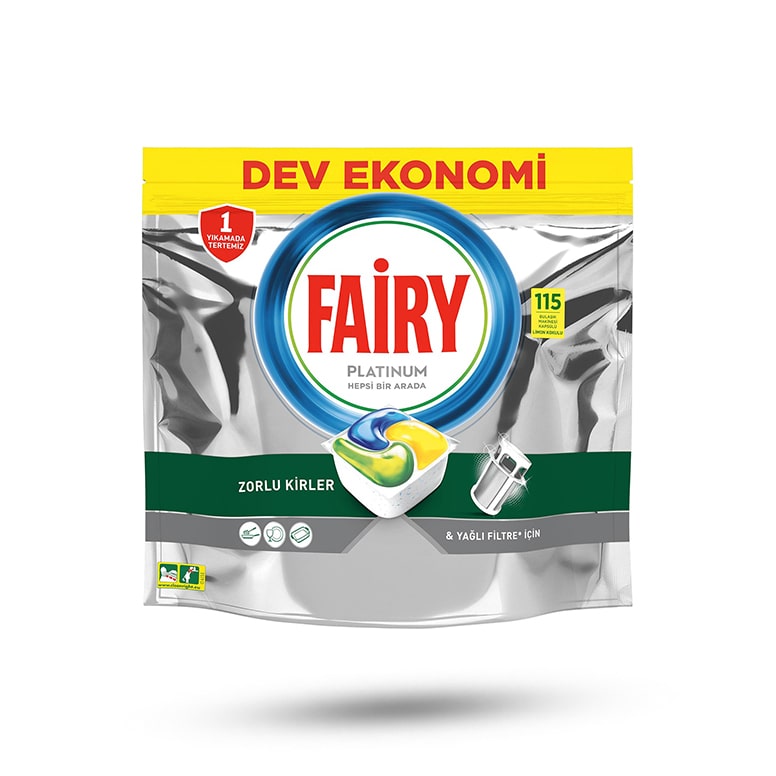 قرص ماشین ظرفشویی فیری FAIRY مدل پلاتینیوم 115 عددی
