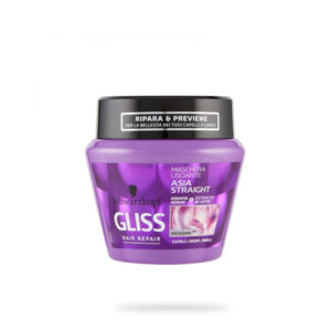 ماسک مو احیا کننده گلیس Gliss مدل Asia Straight حجم 300میل