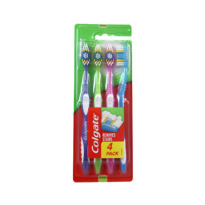 مسواک کلگیت colgate مدل Premier Clean مدیوم 4 تایی