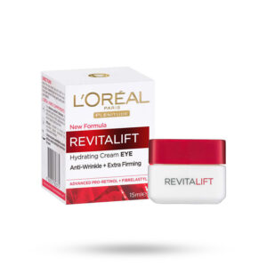 کرم دور چشم ضد چروک و ضد پیری لورآل مدل Revitalift حجم 15 میل