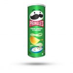 چیپس پرینگلز Pringles با طعم پیاز و خامه ترش وزن 165 گرم
