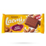 شکلات روشن ROSHEN شیری با مغز بادام 90 گرم