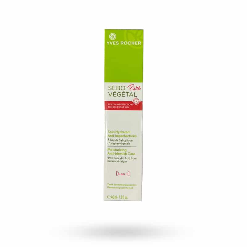 لوسیون مرطوب کننده و ضد لک 4 در 1 ایوروشه مدل SEBO VEGETAL حجم 40 میل