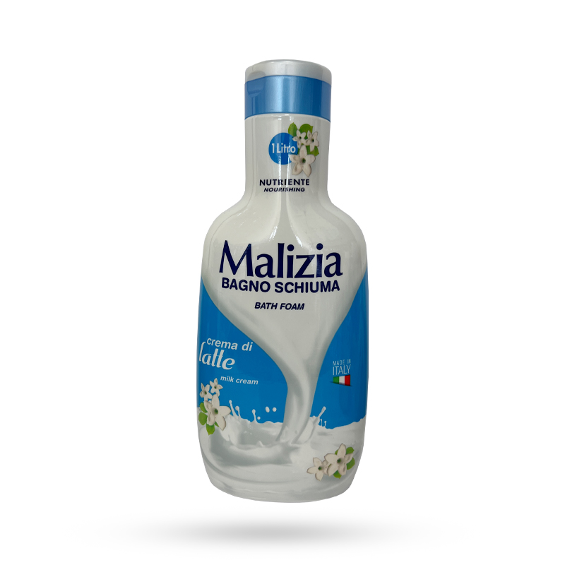 فوم حمام مالیزیا حاوی شیر و گل زنبق Malizia حجم 1000 میل