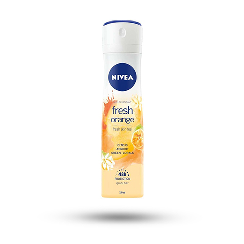 اسپری ضد تعریق زنانه نیوآ مدل Fresh Orange حجم 150 میل