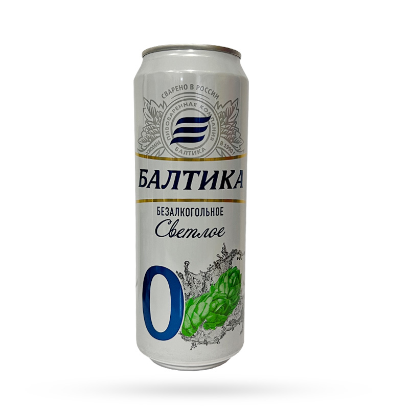 نوشیدنی آبجو بدون الکل بالتیکا Baltika حجم 500 میل