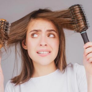 موهای کراتین شده