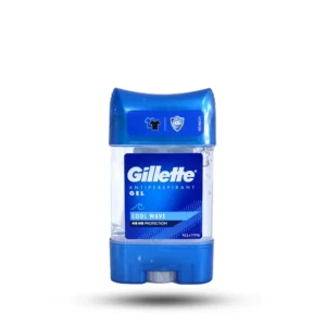 استیک شفاف ضد تعریق دانه دار ژیلت مدل Cool Wave وزن 80 گرم