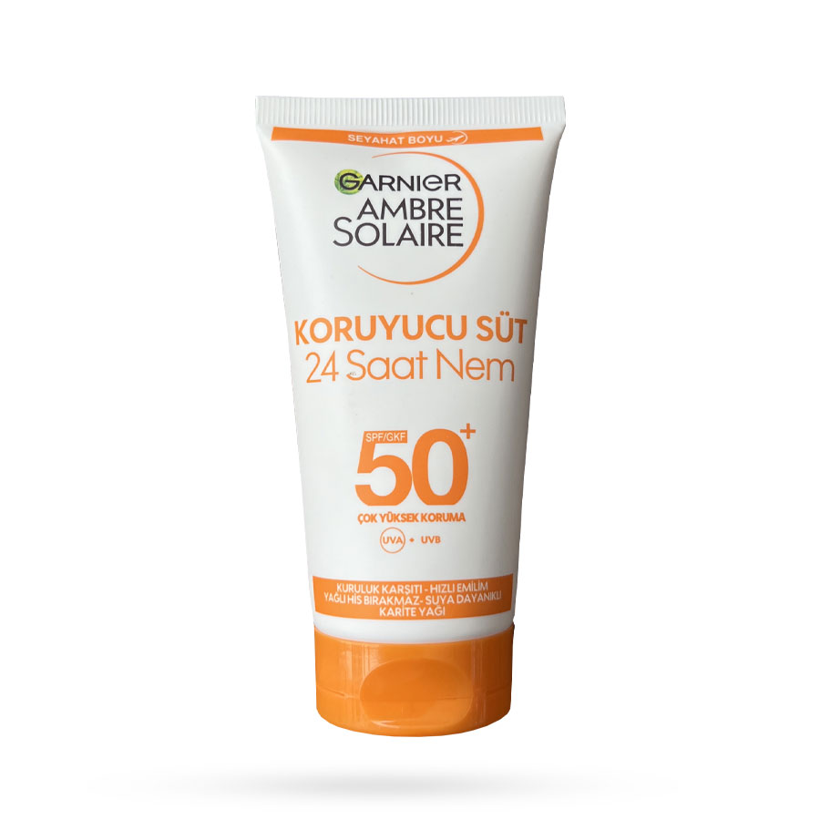 لوسیون ضد آفتاب گارنیر SPF+50 مخصوص انواع پوست حجم 50 میل - مونژو