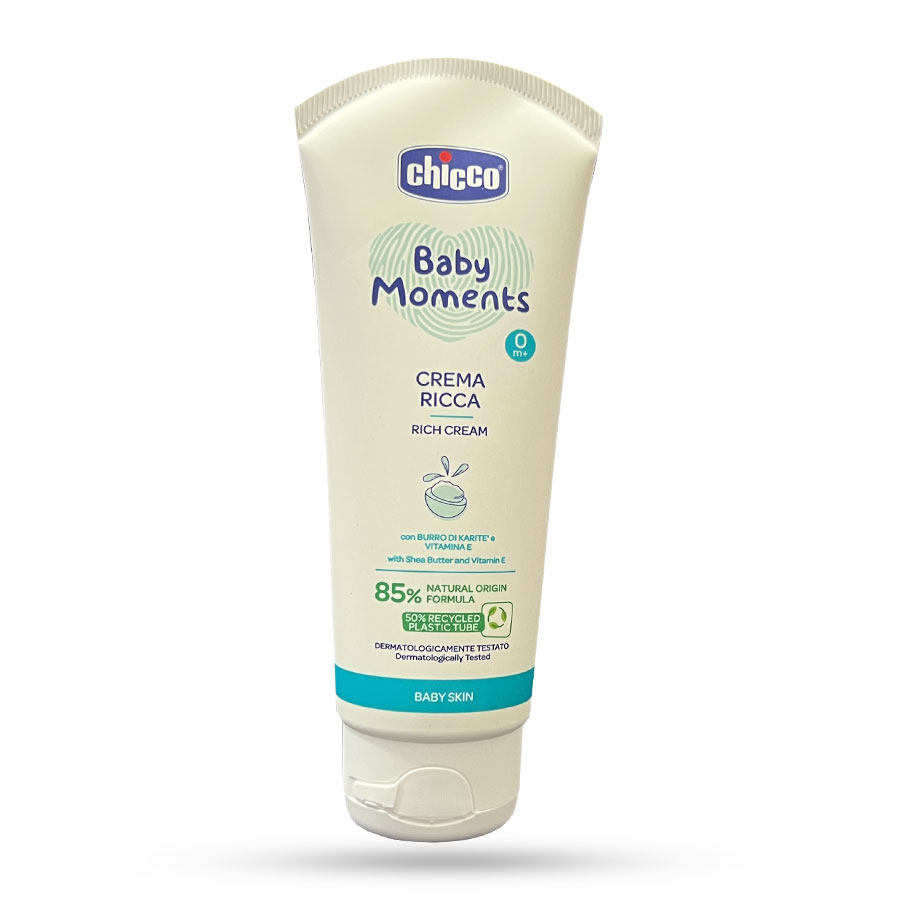 کرم مرطوب کننده پوست کودک چیکو مدل Rich Cream حجم 100 میل