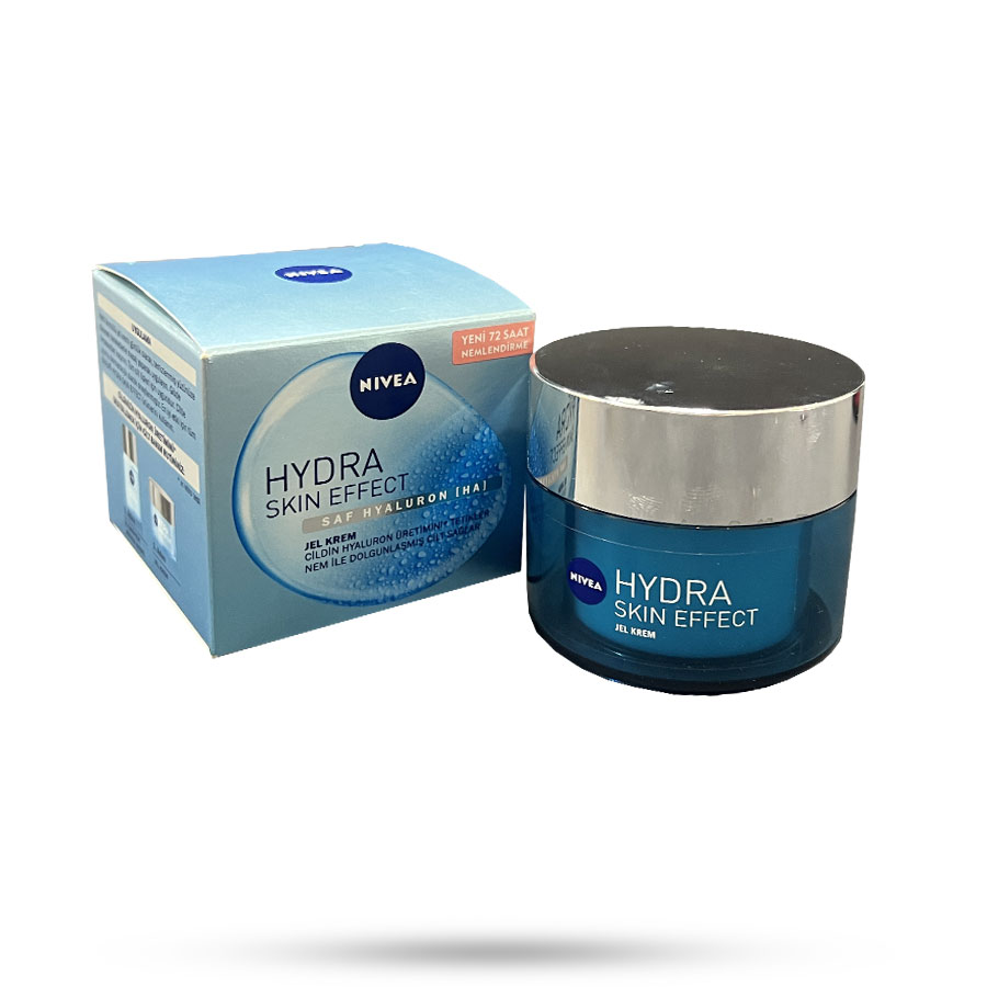 ژل کرم آبرسان نیوآ مدل HYDRA SKIN EFFECT مخصوص انواع پوست 50 میل