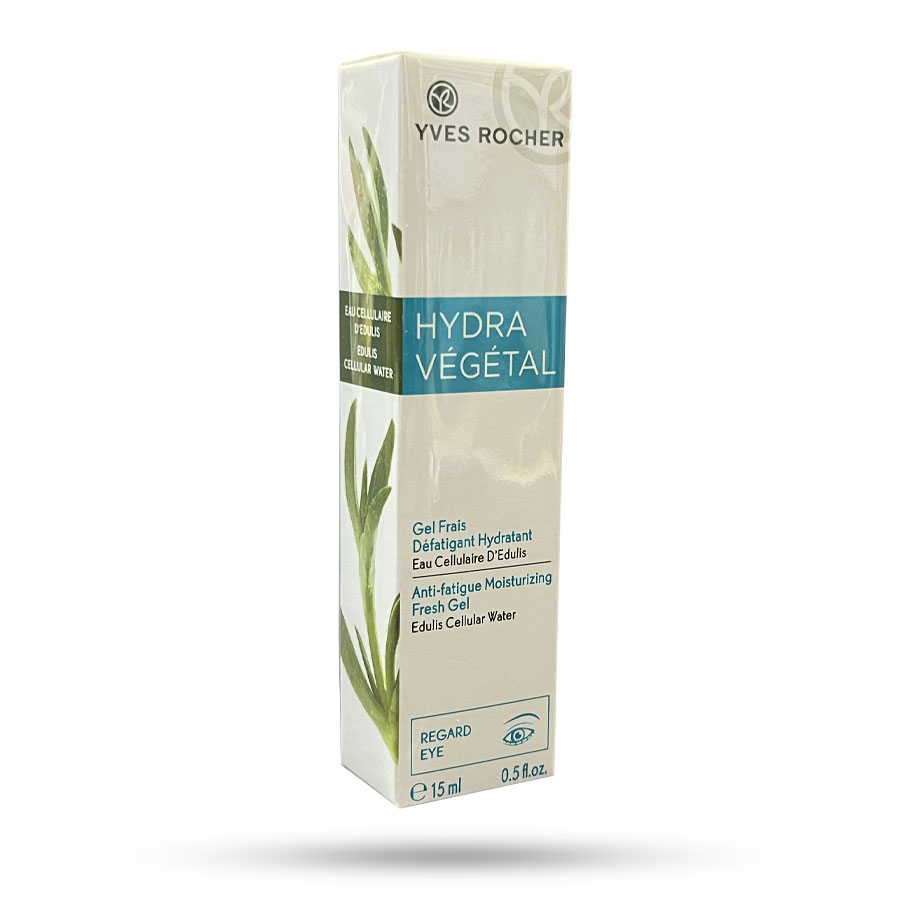 ژل دور چشم آبرسان و ضد خستگی ایوروشه Hydra Vegetal حجم 15 میل