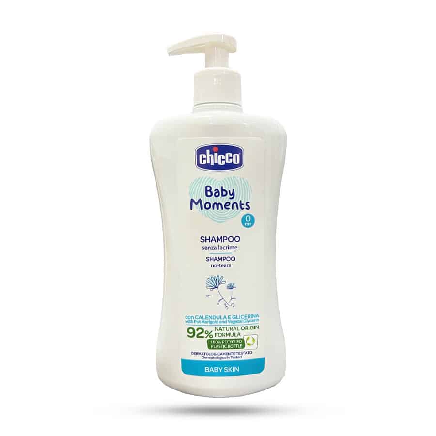 شامپو سر کودک چیکو Chicco بدون اشک حاوی عصاره گل همیشه بهار 500 میل