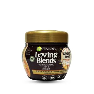 ماسک مو احیا کننده گارنیر حاوی زنجبیل و عسل مدل Loving Blends حجم 300 میل