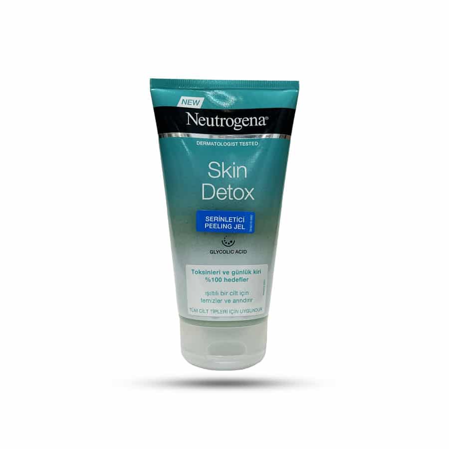 اسکراب خنک کننده و سم زدا نوتروژینا مدل Skin Detox مناسب انواع پوست 150 میل
