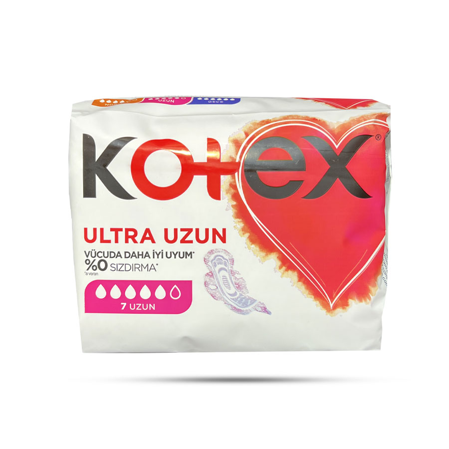 نوار بهداشتی کوتکس بلند مدل Ultra Uzun بسته 18 عددی