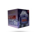 کرم شب ضدچروک لورال مدل Revitalift Filler حاوی هیالورونیک اسید حجم 50 میل