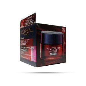 کرم ضد چروک و ضد لک لورال مخصوص روز مدل Revitalift Lazer X3 حجم 50 میل
