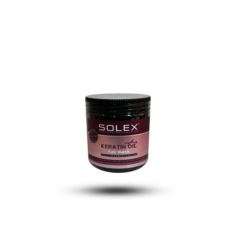 ماسک مو روغن کراتین سولکس Solex حجم 750 میل