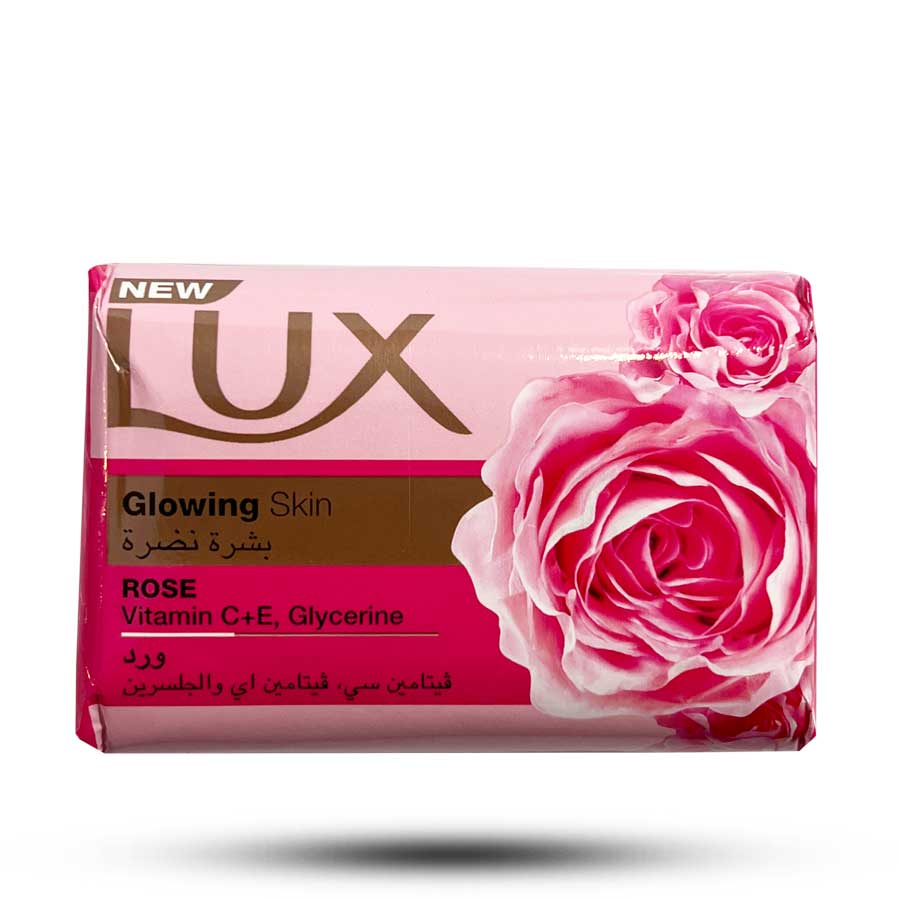 صابون لوکس مدل Glowing Skin با رایحه گل رز 170 گرم
