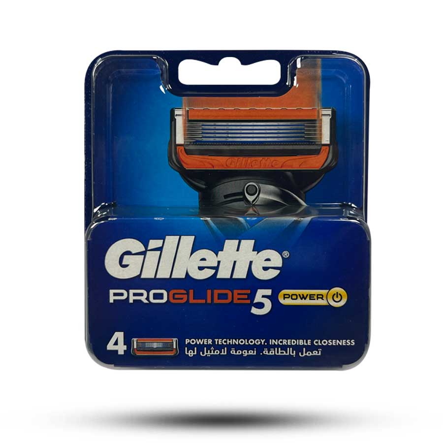 تیغ یدک ژیلت مدل Proglide Power 5 بسته 4 عددی