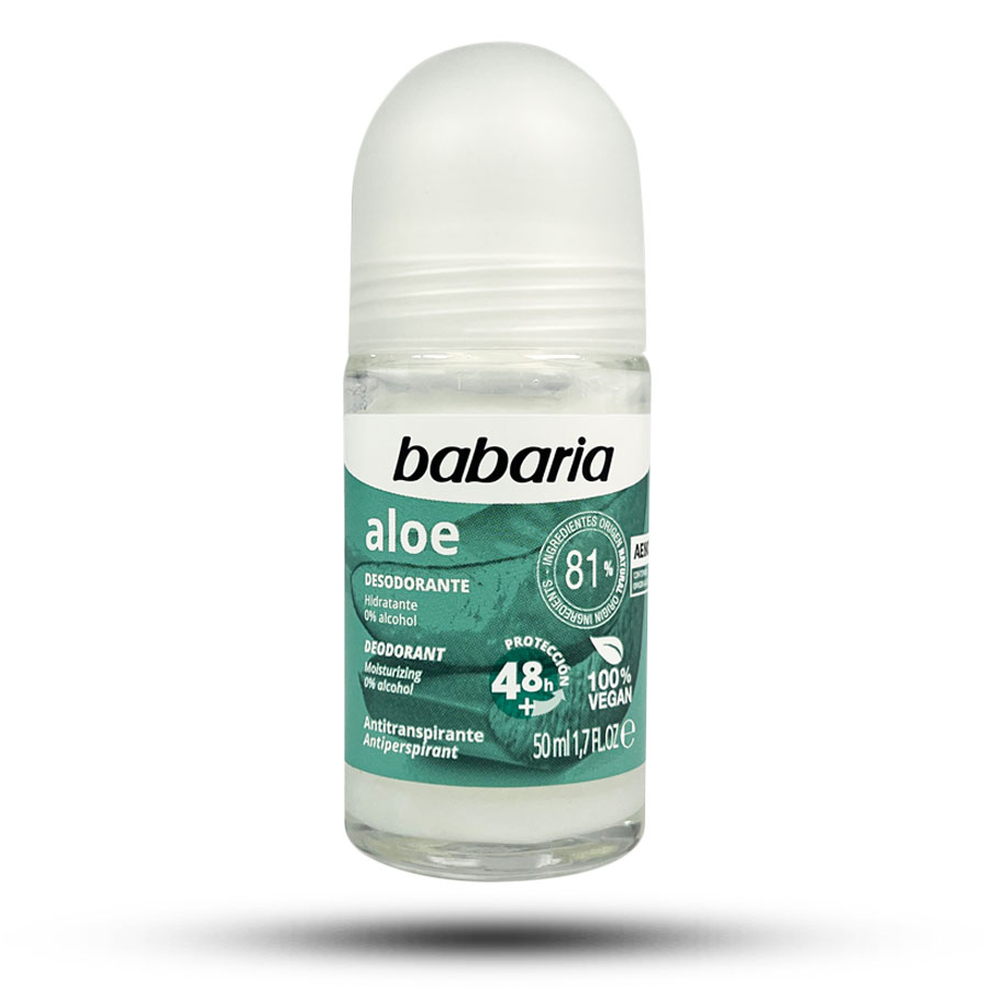 رول ضد تعریق باباریا مدل Aloe مرطوب کننده پوست 50 میل