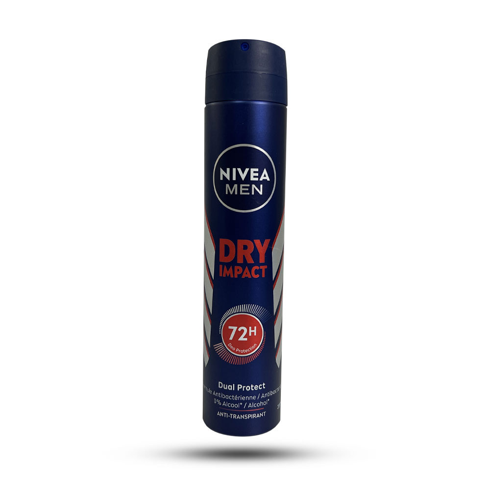 اسپری ضد تعریق مردانه نیوا مدل Dry Impact حجم 200 میل