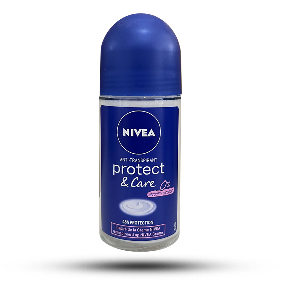 رول ضد تعریق زنانه نیوآ مدل Protect & Care حجم 50 میل