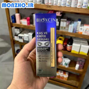 سرم تقویت کننده مژه و ابرو بیوکسین حاوی هیالورونیک اسید و کلاژن 3 میل