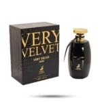 ادکلن زنانه وری ولوت نویر الحمبرا Very Velvet Noir حجم 100 میل
