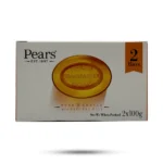 صابون شفاف کننده پوست پیرز Pears مدل Natural Oil بسته 2 عددی