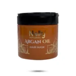 ماسک مو روغن آرگان نلی مخصوص موهای خشک و وز حجم 400 میل