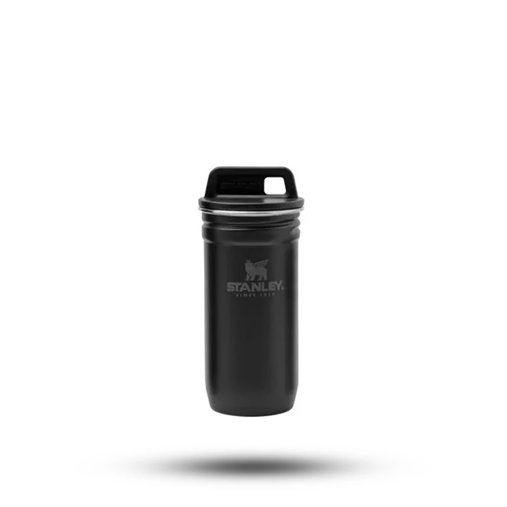 ست شات و قمقمه کتابی استنلی مدل shot glass + flask set