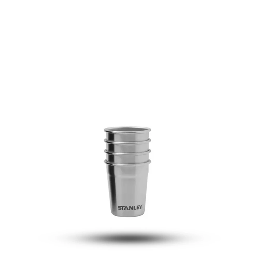 ست شات و قمقمه کتابی استنلی مدل shot glass + flask set