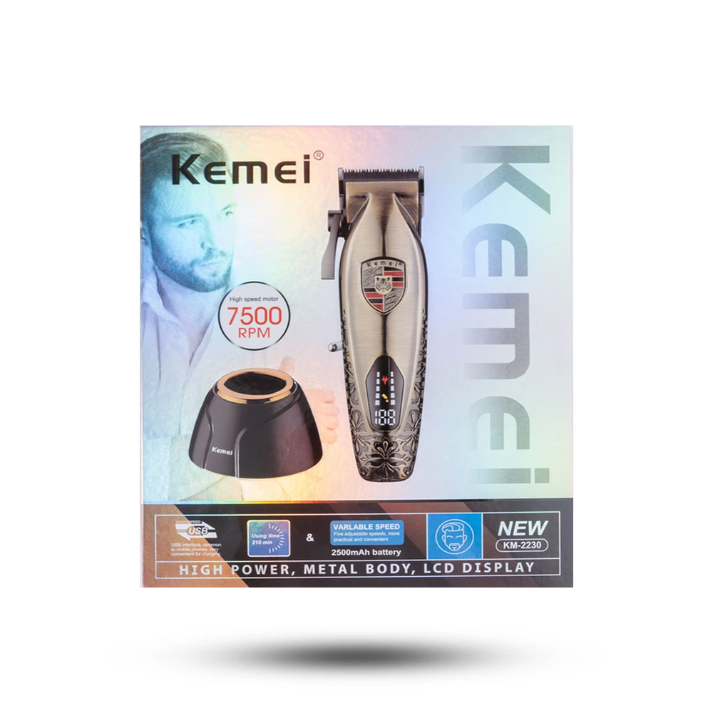 ماشین اصلاح موی سر و صورت کیمی مدل KM-2230