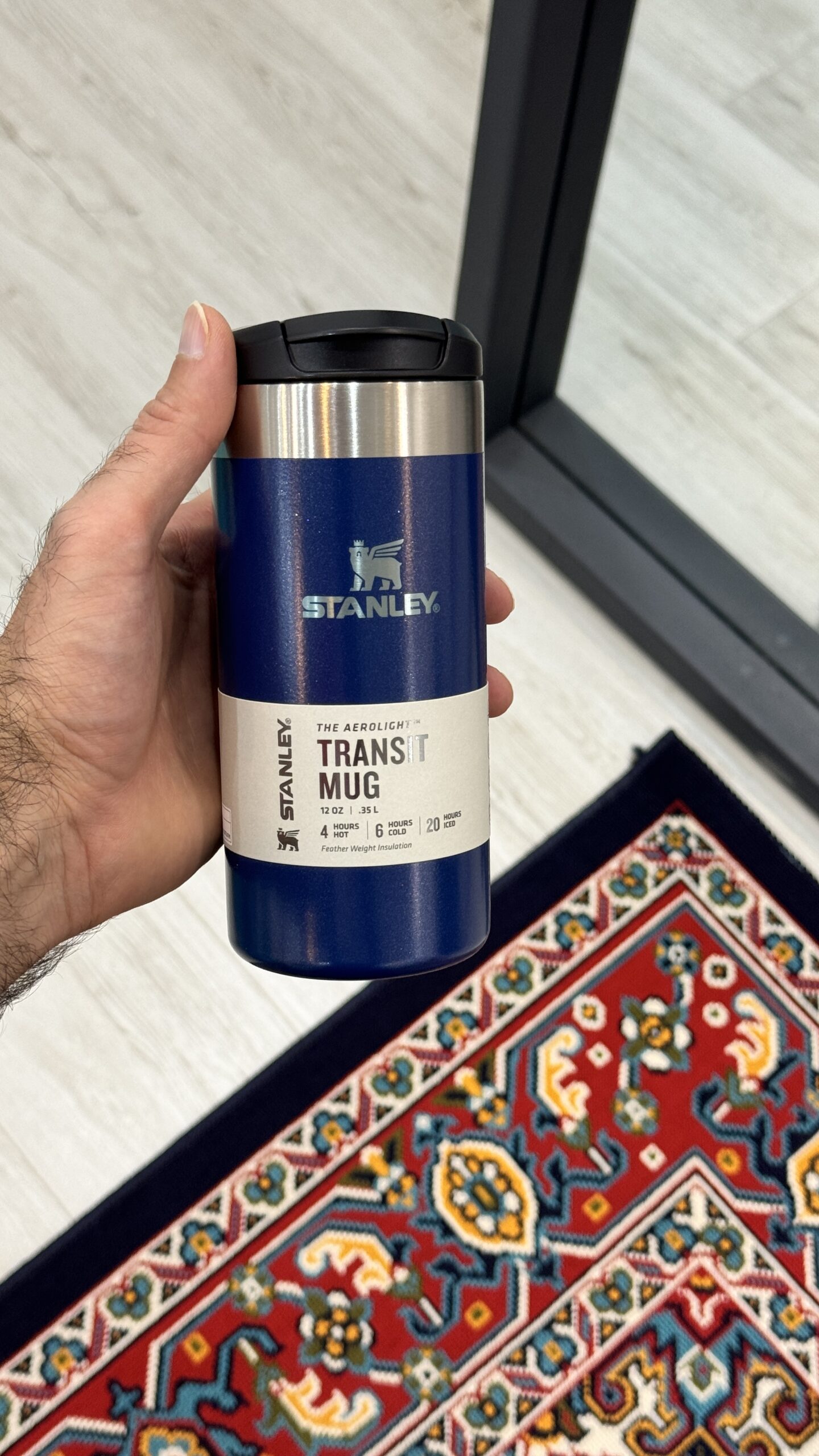 تراول ماگ استنلی مدل Transit Mug گنجایش 350 میلی لیتر