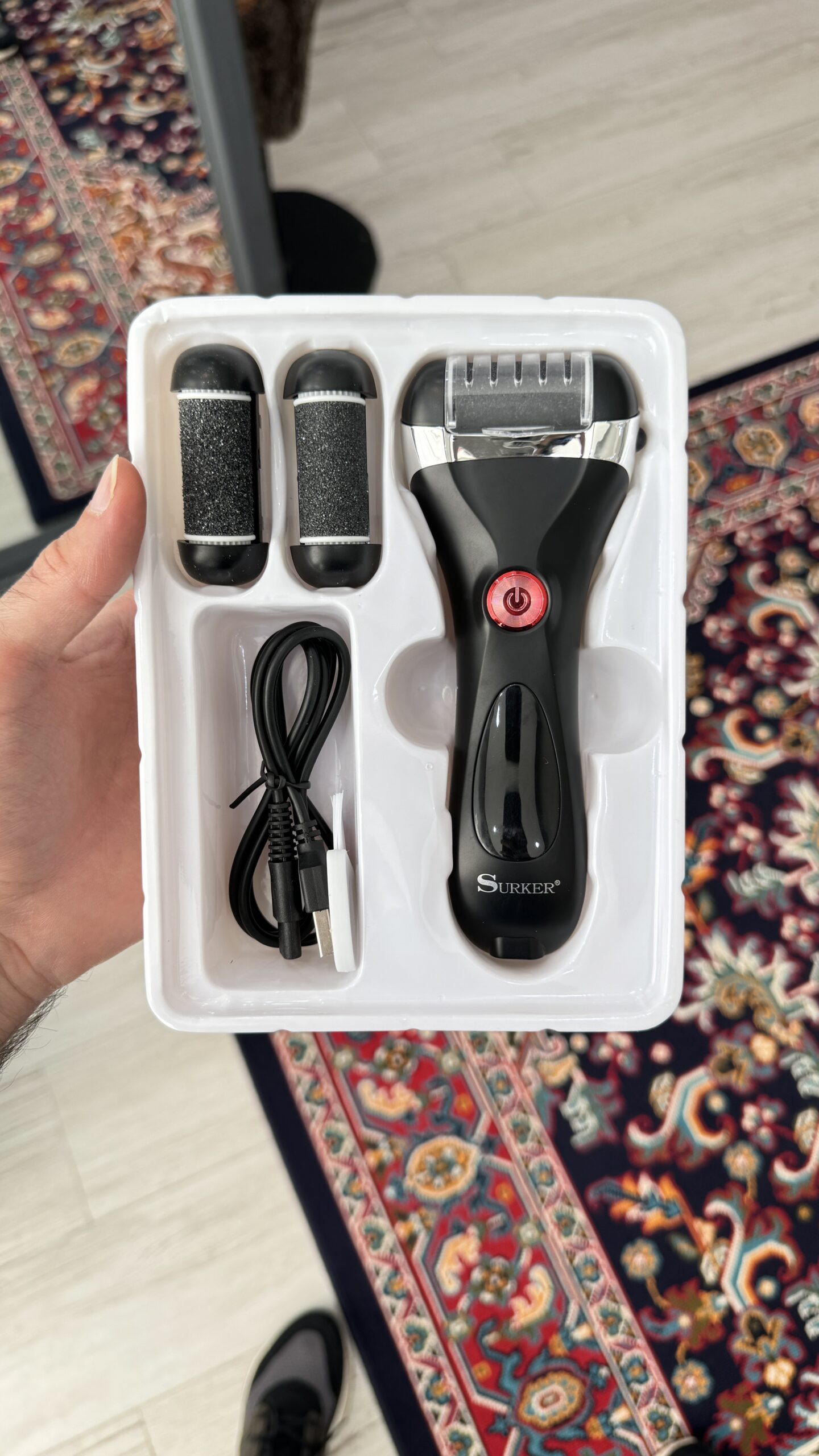 سوهان پا برقی سورکر مدل Surker SK 519