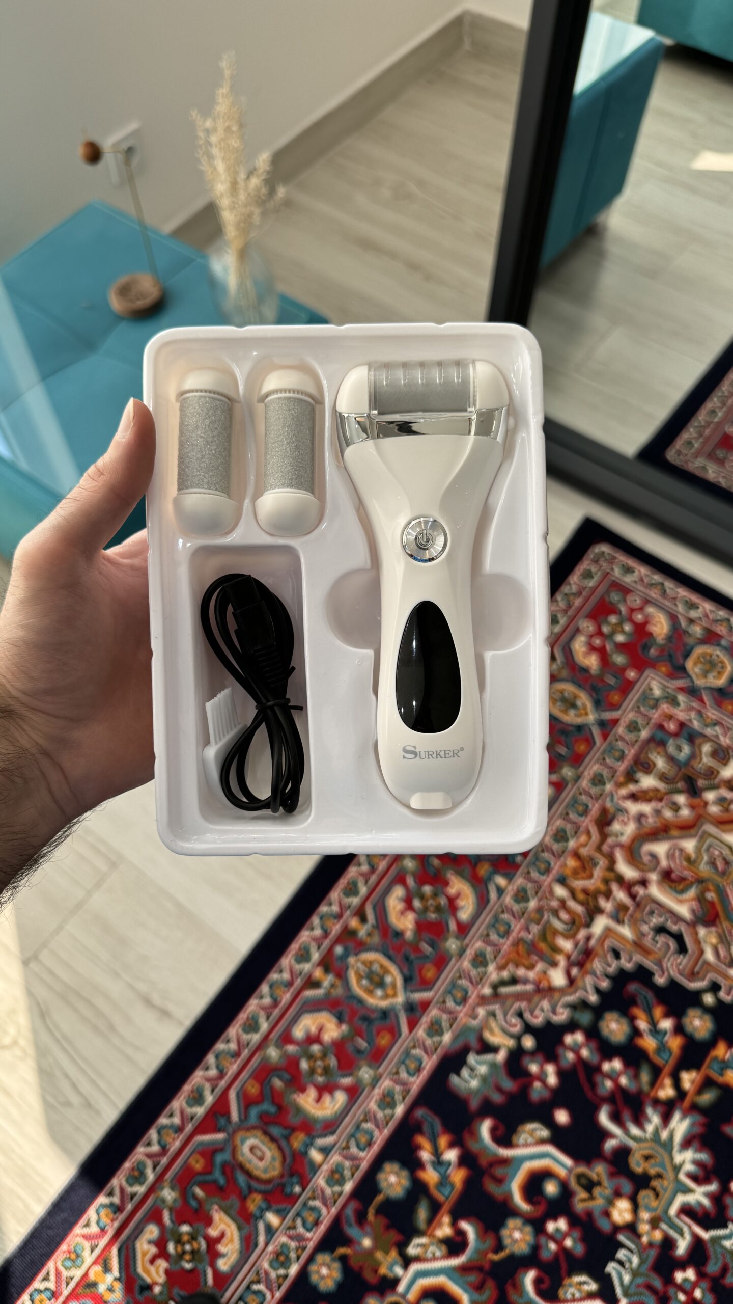 سوهان پا برقی سورکر مدل Surker SK 519