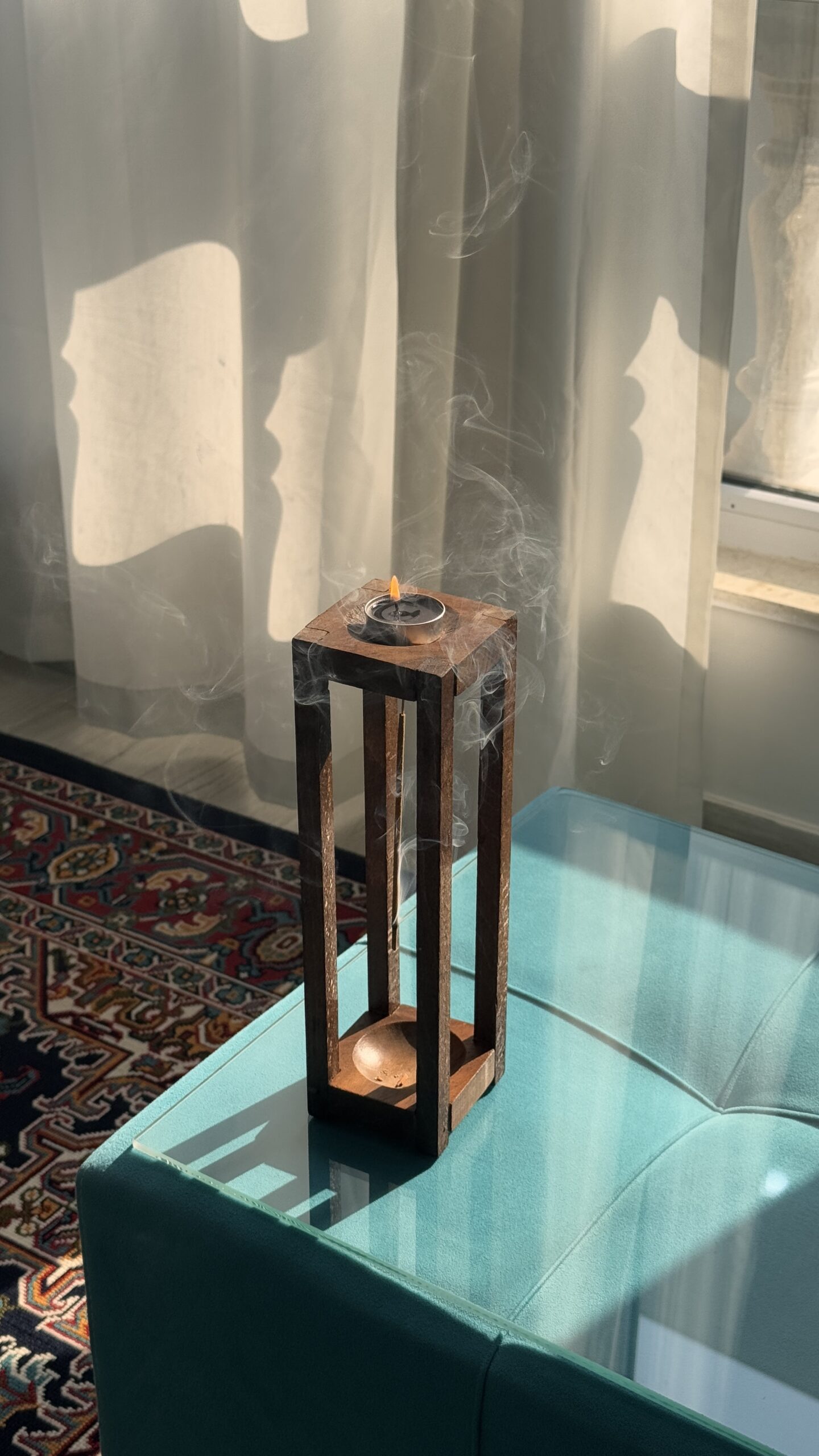جا عودی دست ساز چوبی شماره 15
