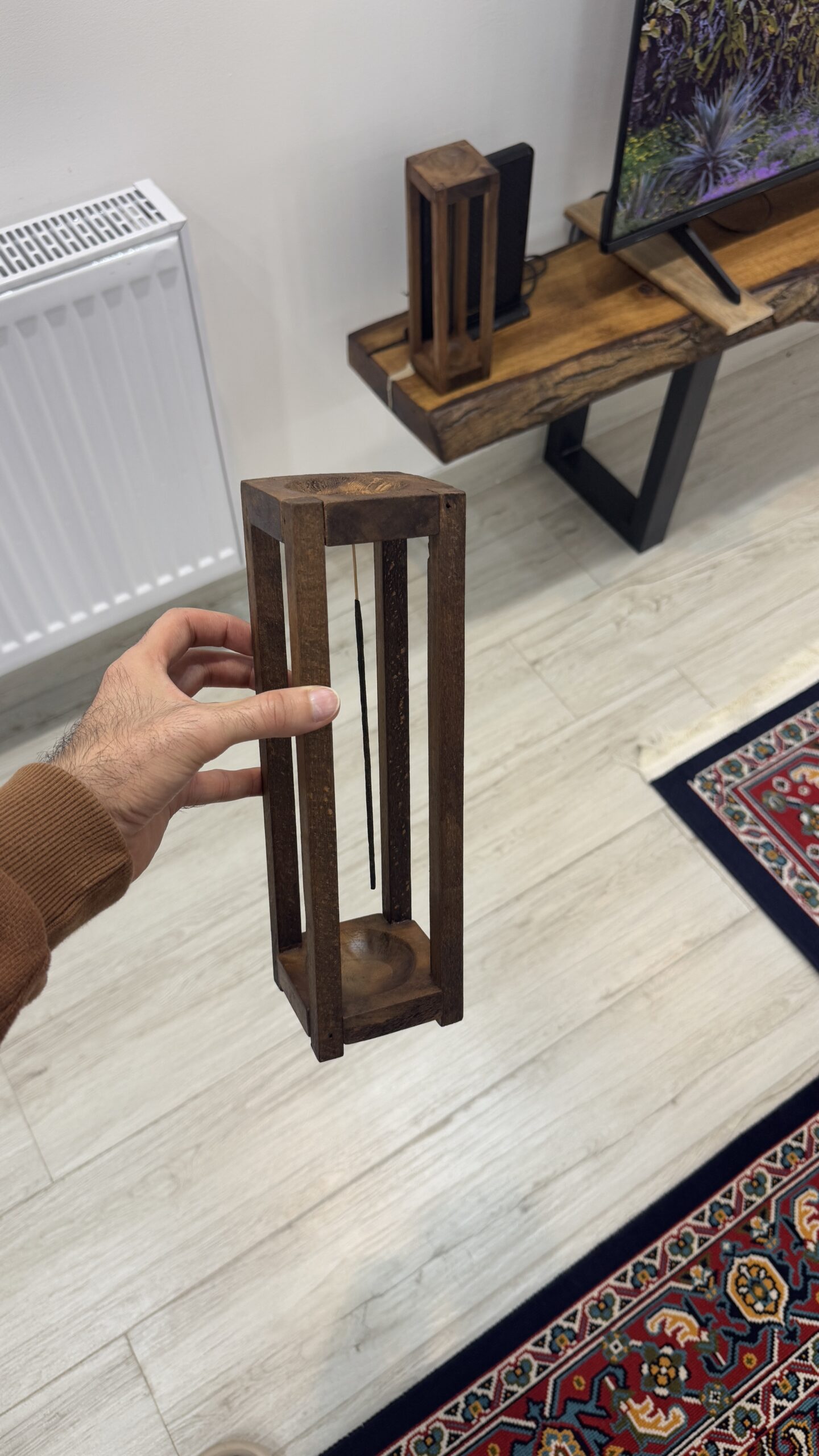 جا عودی دست ساز چوبی شماره 15