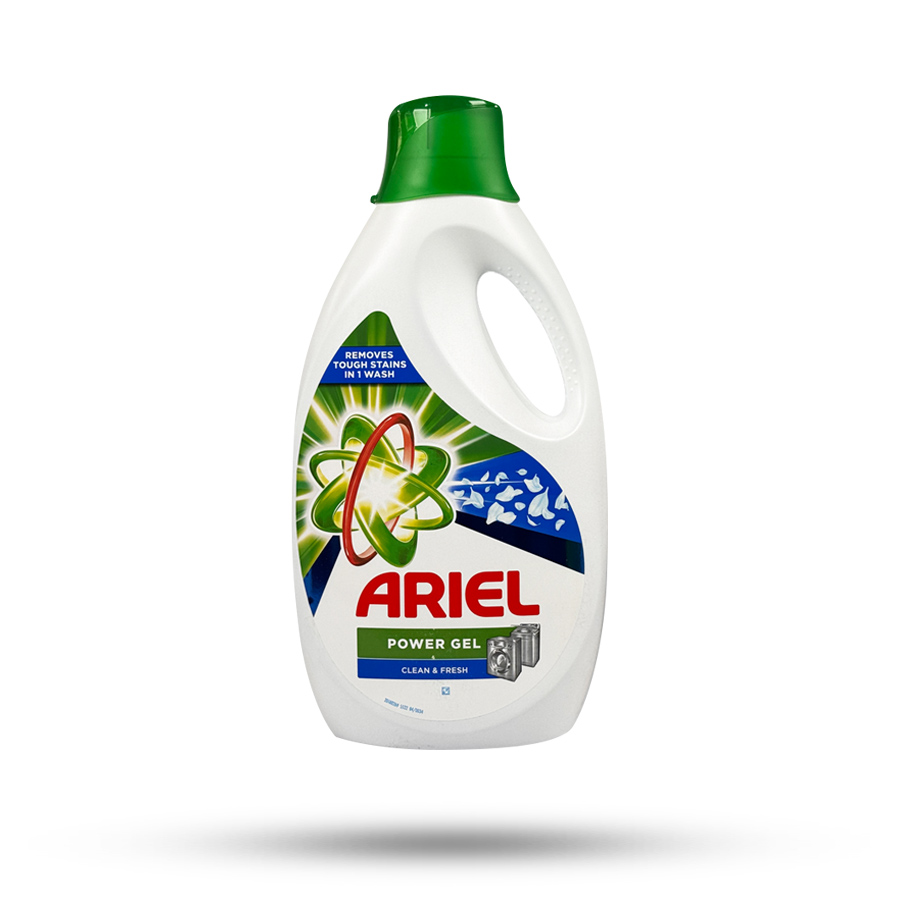 مایع لباسشویی آریل سری Power Gel مدل Clean & Fresh وزن 2/5 کیلوگرم