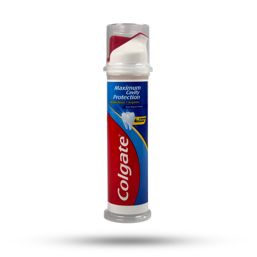 خمیر دندان پمپی کلگیت مدل Cavity Protection حجم 100 میل