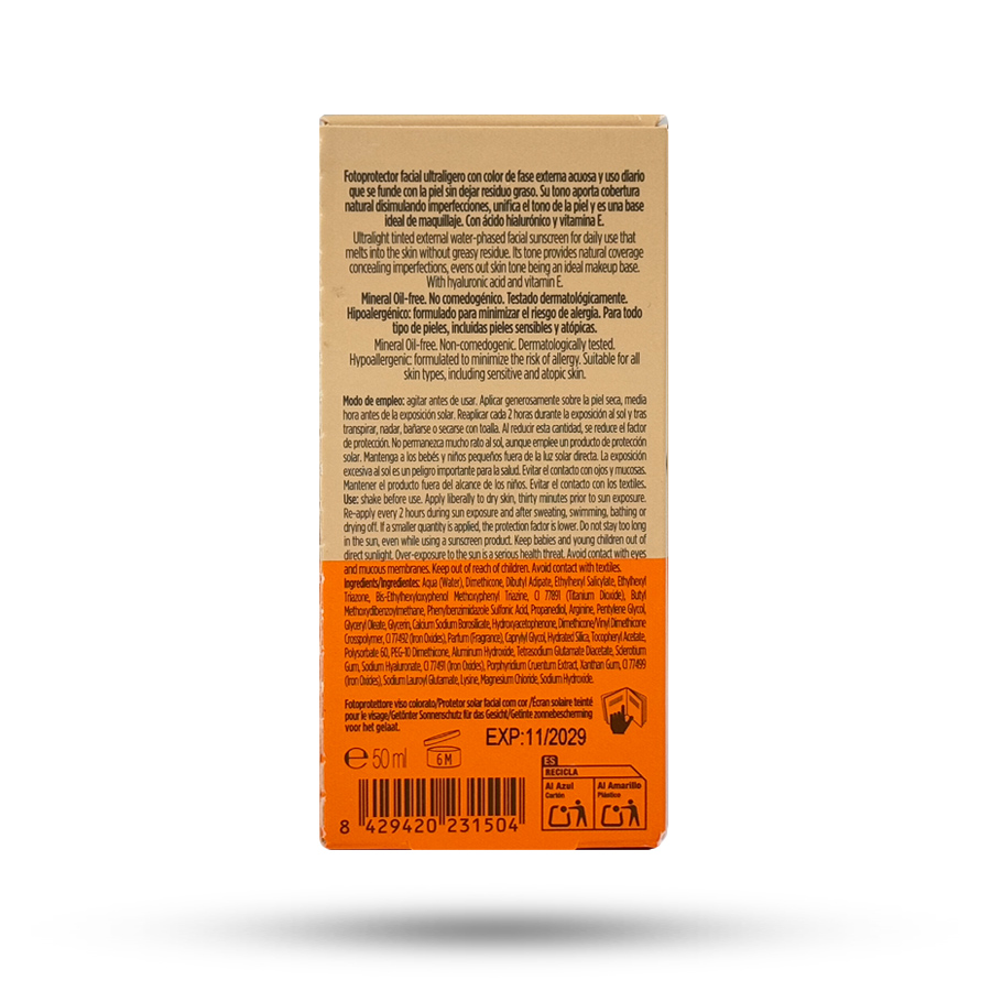 ضد آفتاب رنگی فیوژن واتر مجیک لایت ایزدین Spf50 حجم 50 میل - Image 4