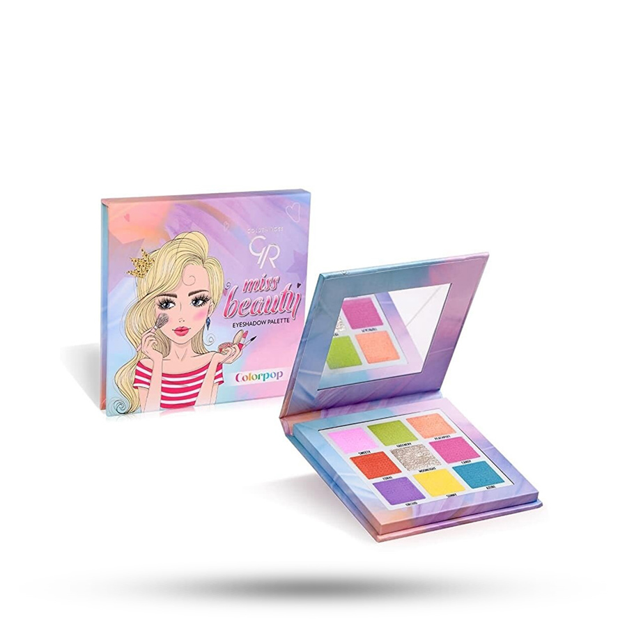 پالت سایه چشم میس بیوتی گلدن رز مدل Colorpop