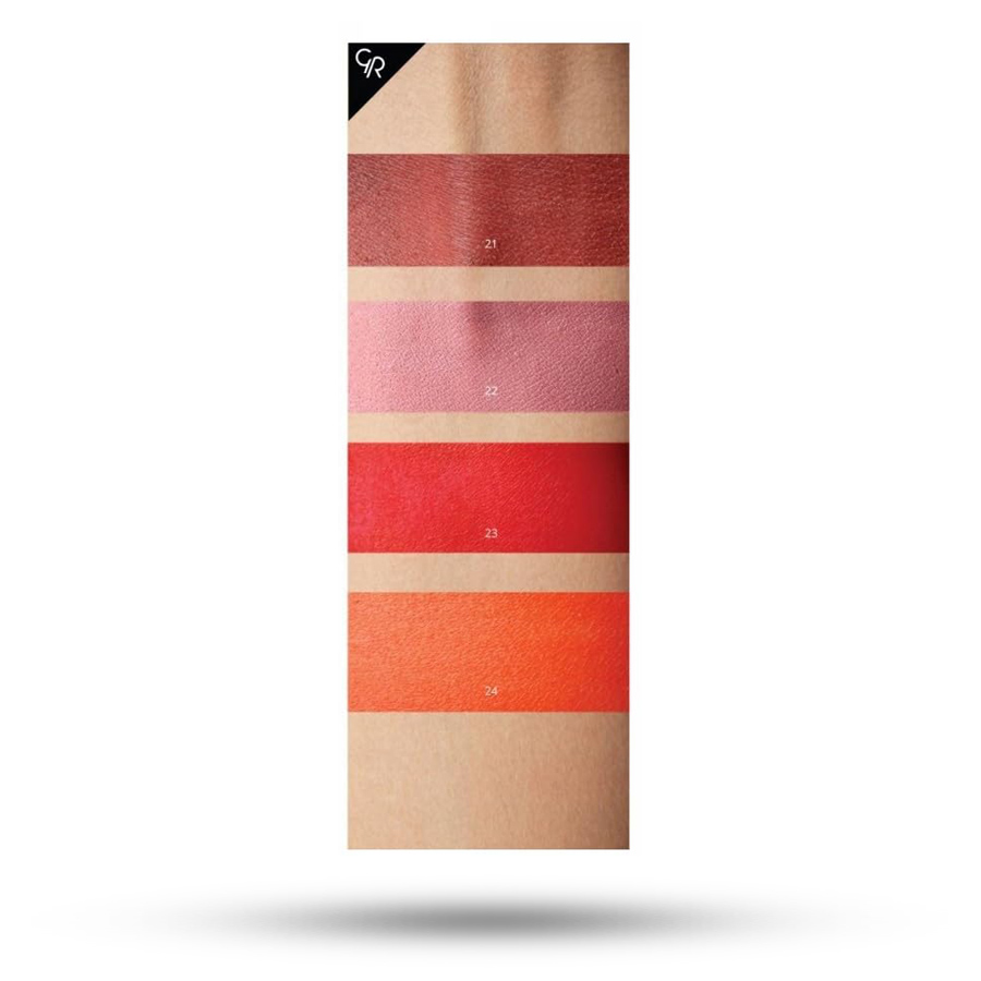 رژ لب مدادی کرایون گلدن رز Golden Rose Matte Lipstick Crayon - Image 3