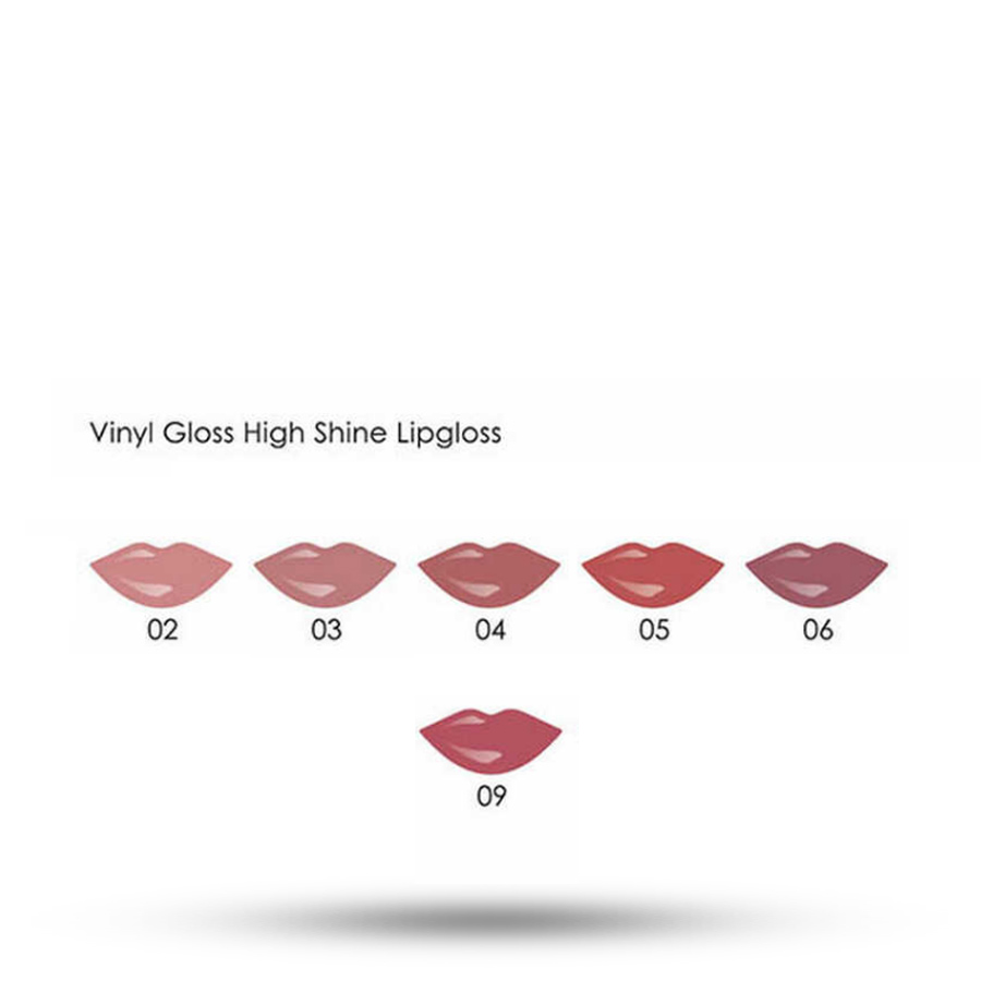 لیپ گلاس گلدن رز مدل Vinyl Gloss
