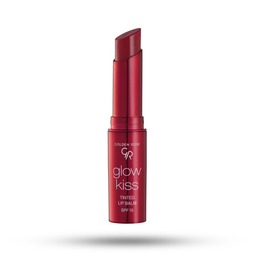 بالم لب رنگی گلدن رز Kiss Glow 02