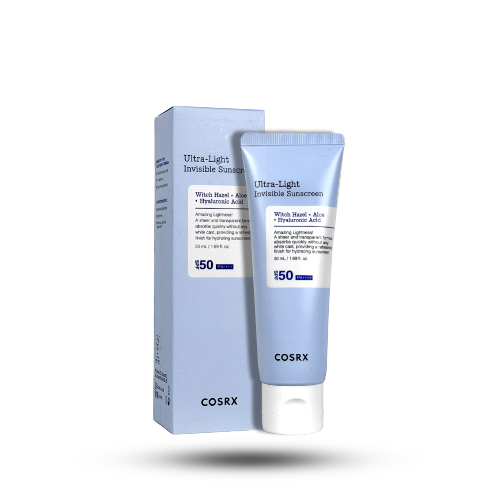 ضد آفتاب آبرسان کوزارکس SPF50 مدل ULTRA LIGHT حجم 50 میل