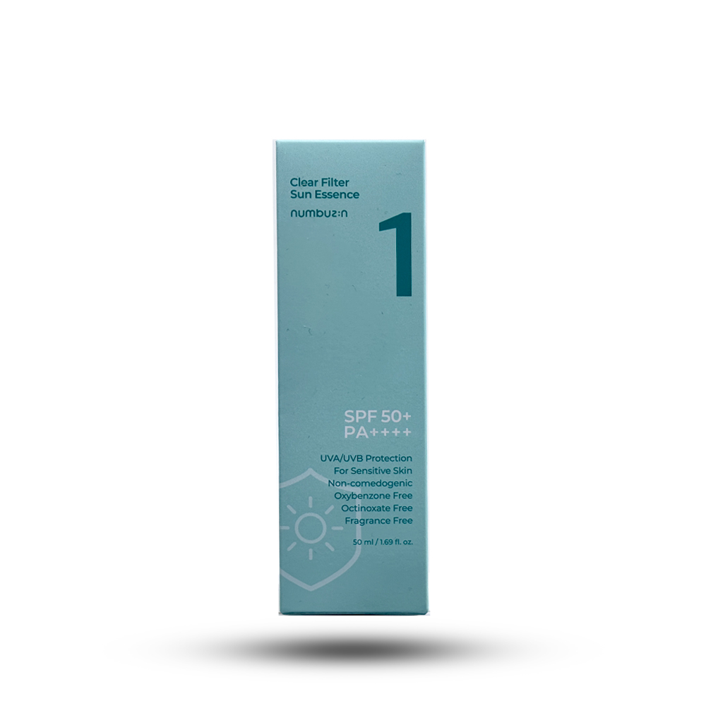 اسنس ضد آفتاب نامبوزین SPF+50 شماره 1 مناسب پوست حساس 50 میل