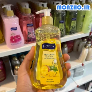 مایع دستشویی هوبی رایحه آناناس 400 میل
